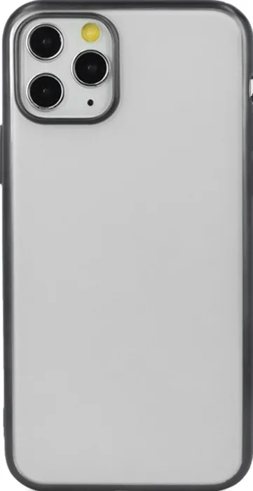 Чехол snazzy хром для iPhone 11 Pro Max матовый черный в Тюмени